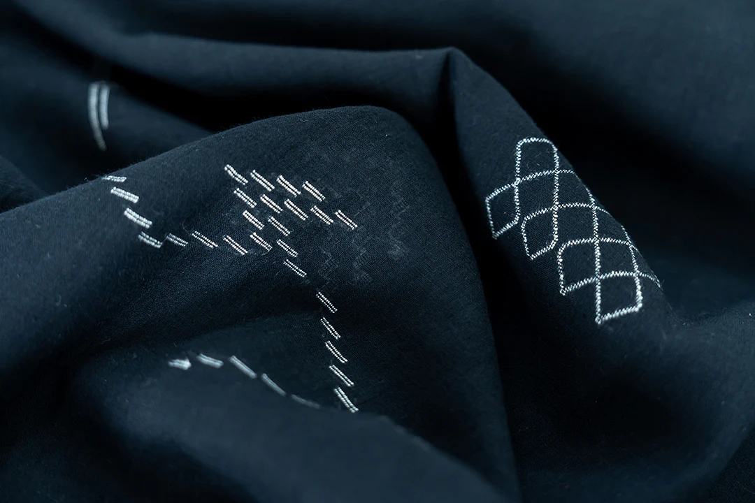 Black Honeycomb Dress