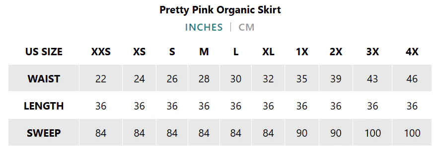 Pretty Pink Organic Skirt