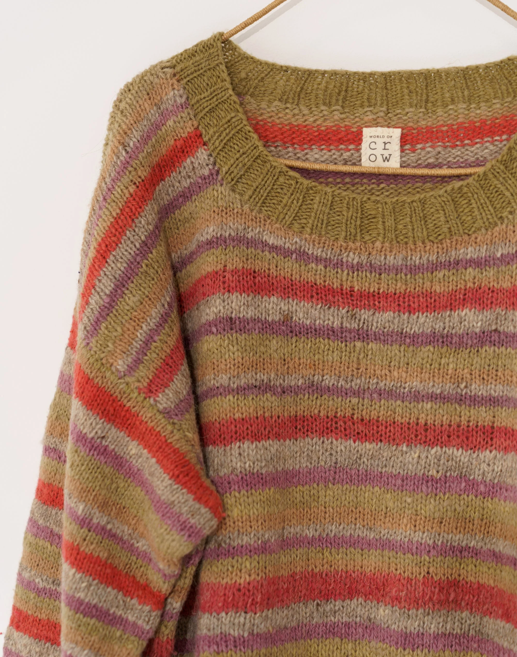 Striped Knit Sweater