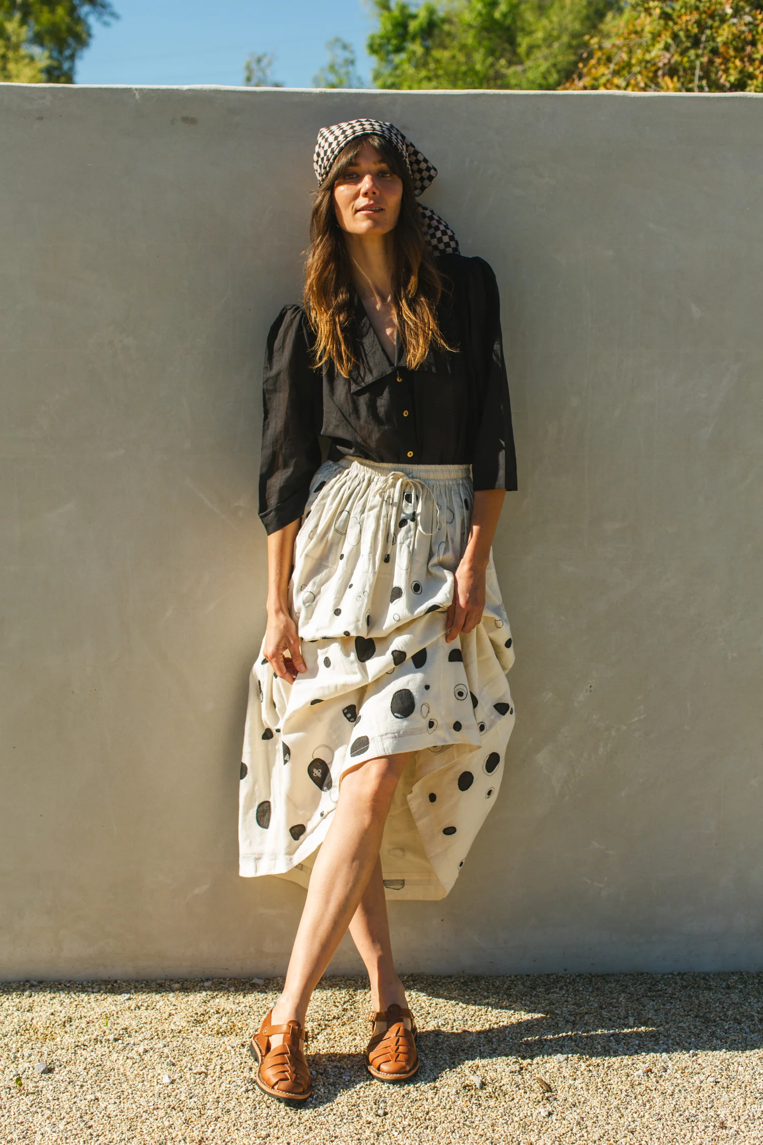 Raindrops Skirt