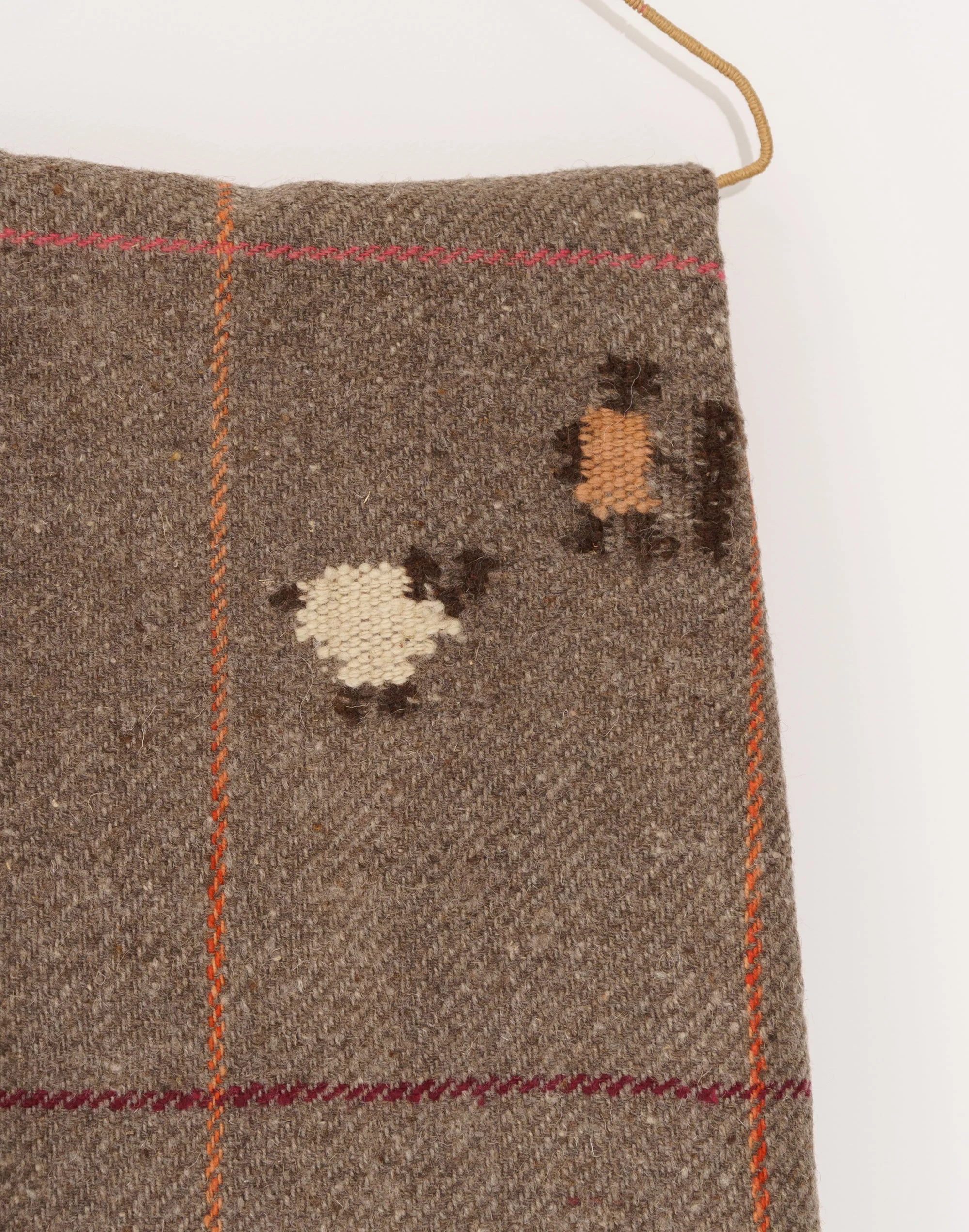 Gaddi Narrative throw/shawl