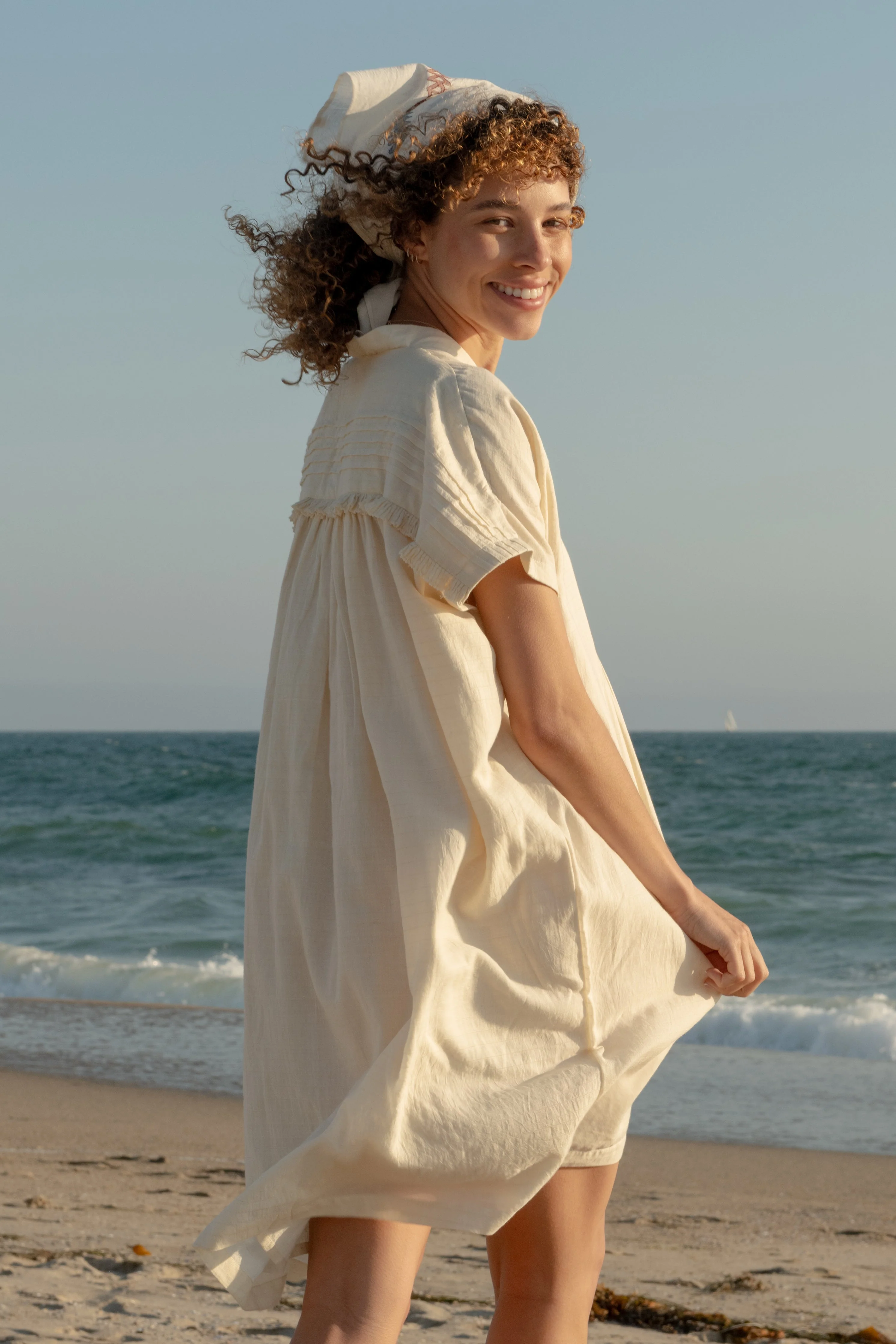Relaxed Fit Caftan Dress