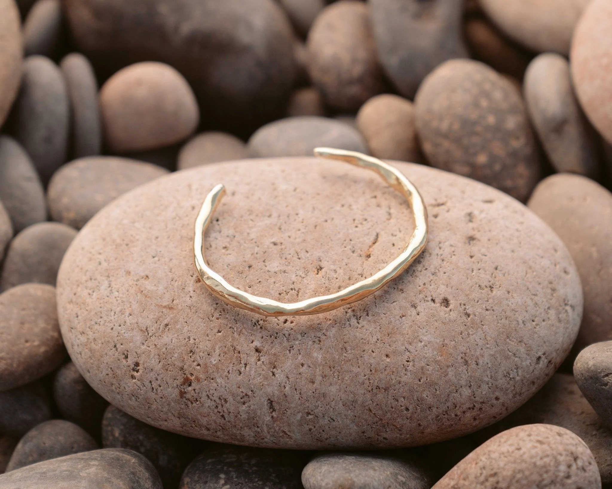 Luna Gold Cuff Bracelet