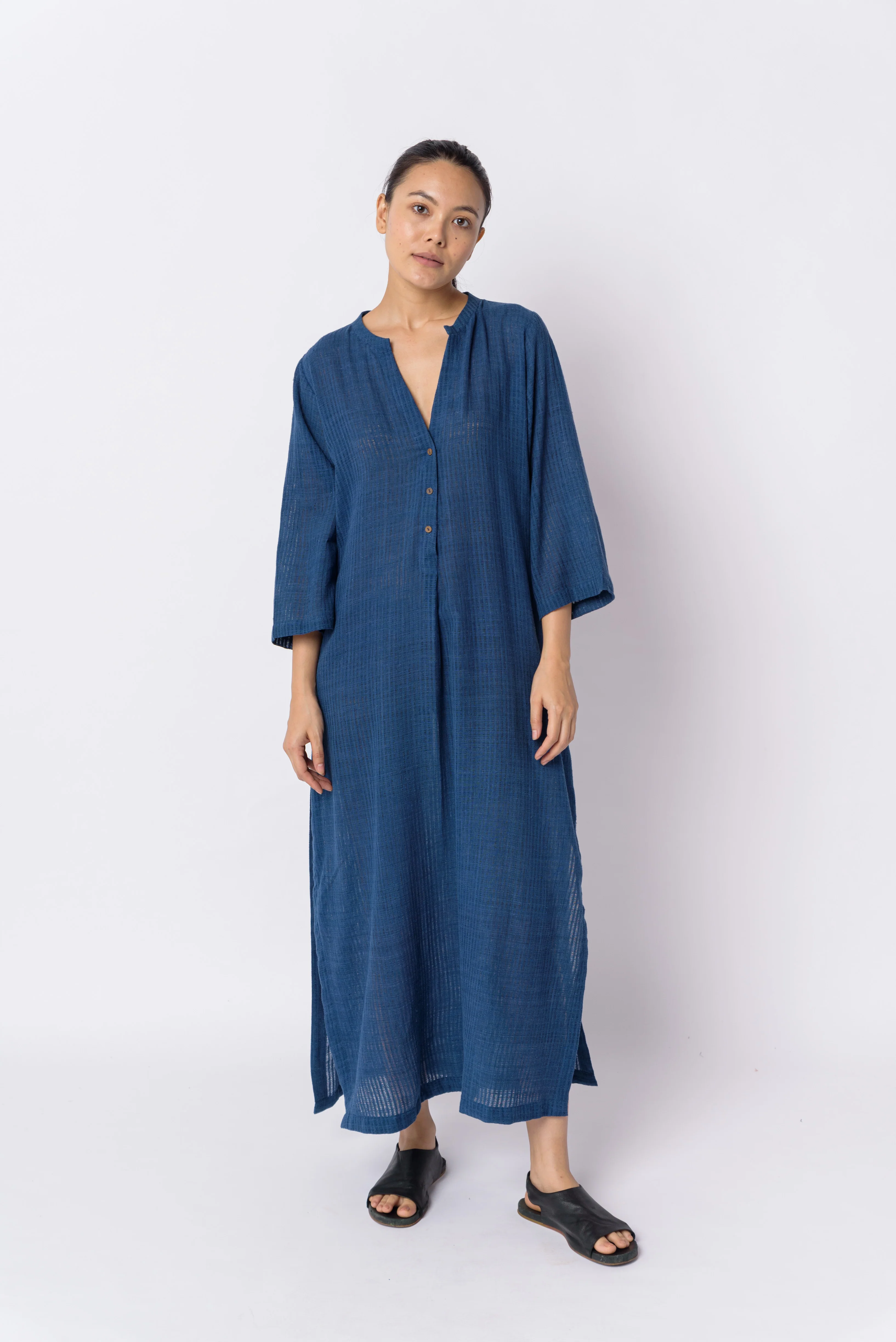 Very blue long tunic