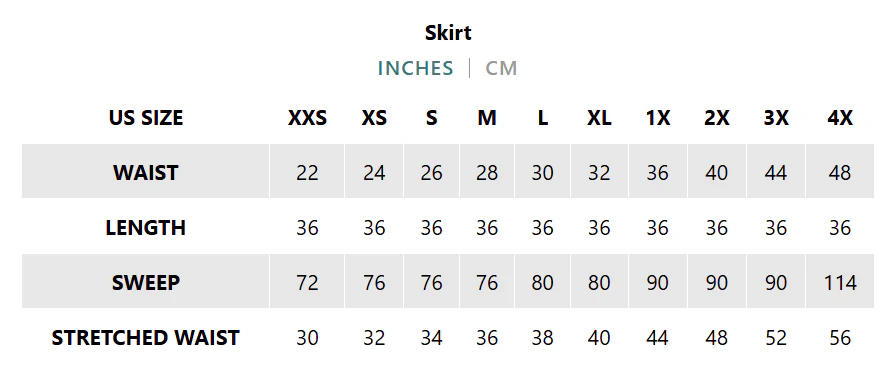 The Half Moons Black Skirt