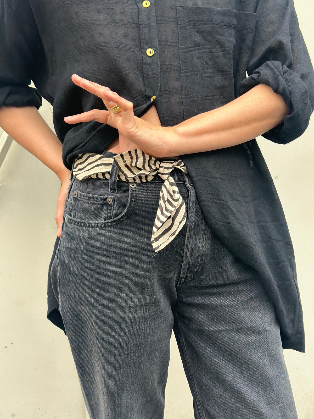 Zebra Stripe Bandana