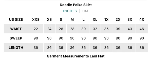 Raindrops Skirt