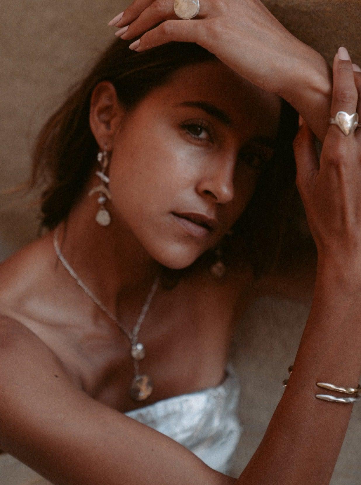 Luna Gold Cuff Bracelet