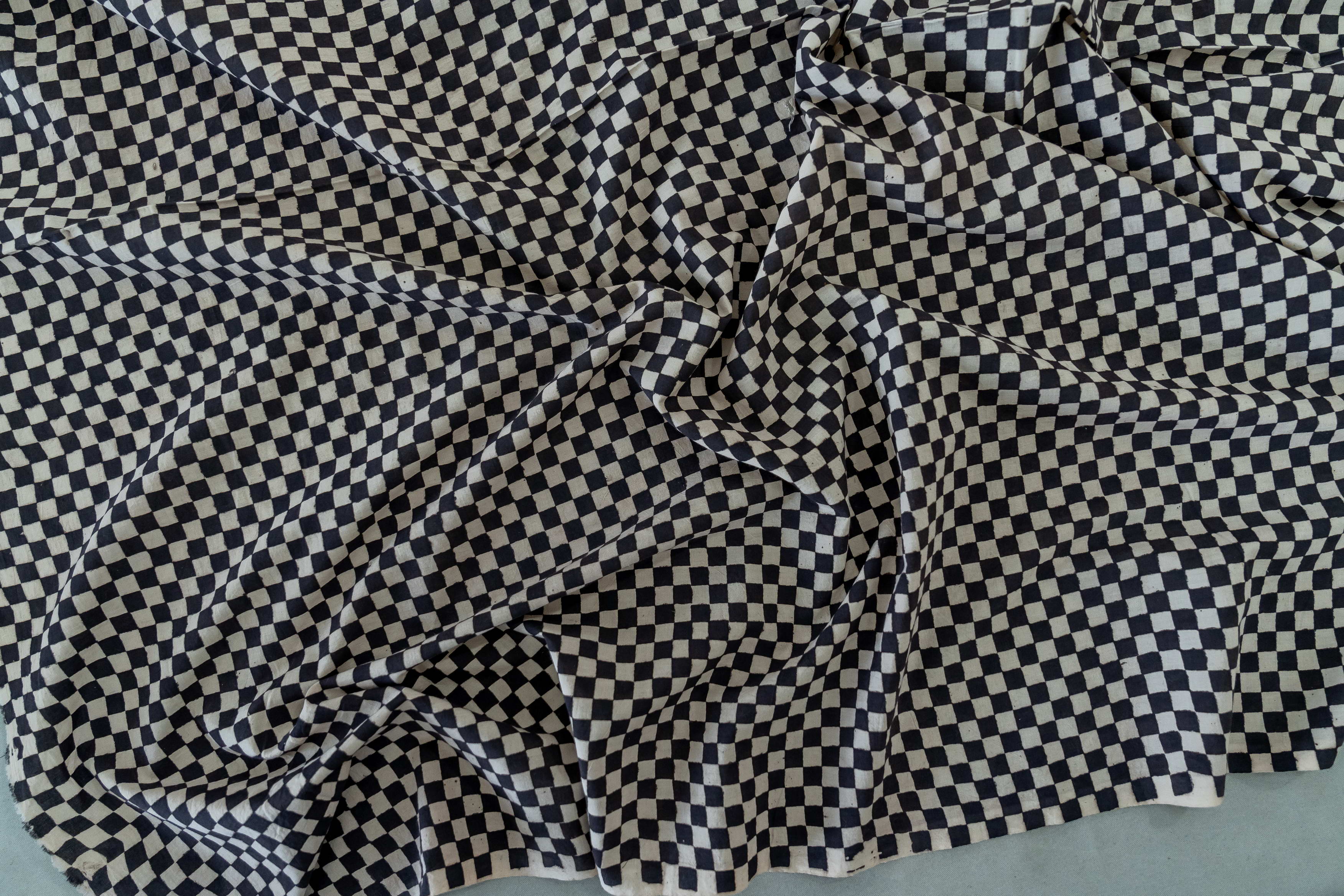 Lightweight Checkered Duster jacket