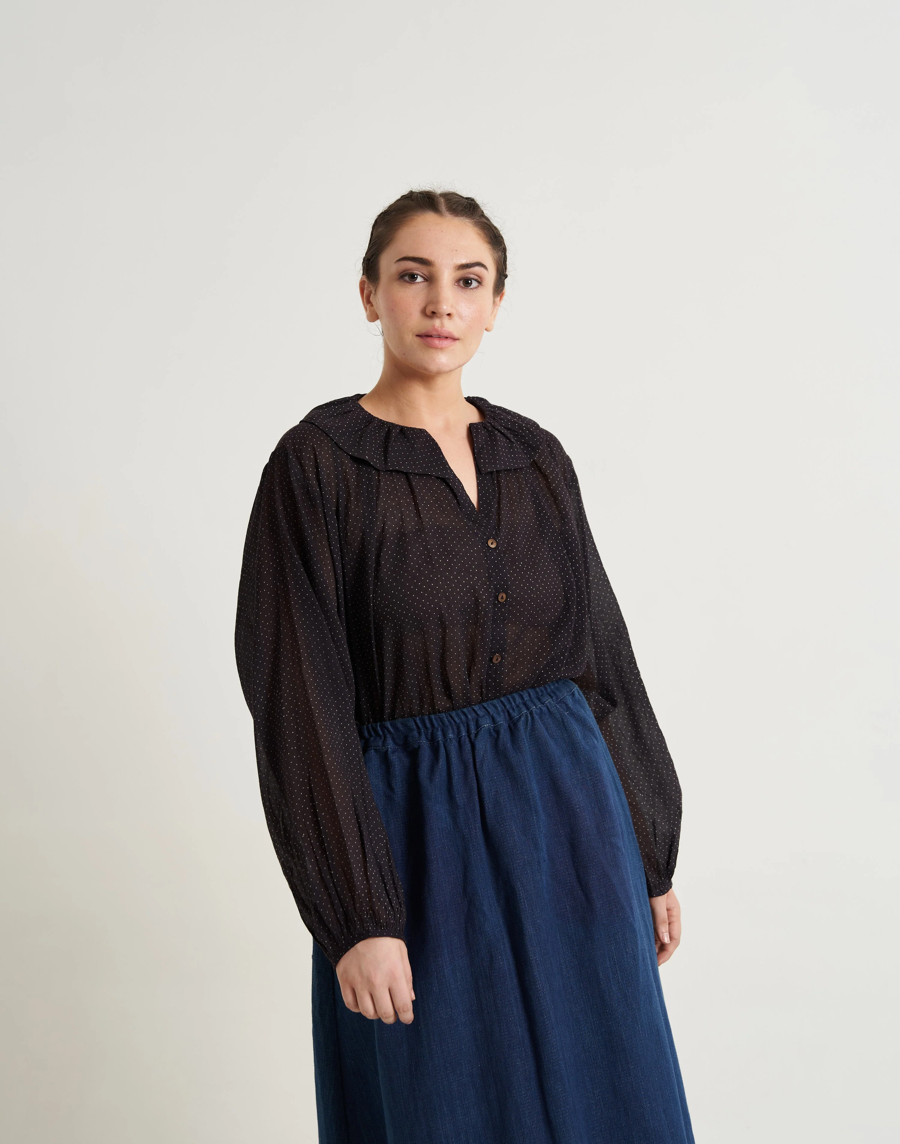 Easy polka everyday shirt