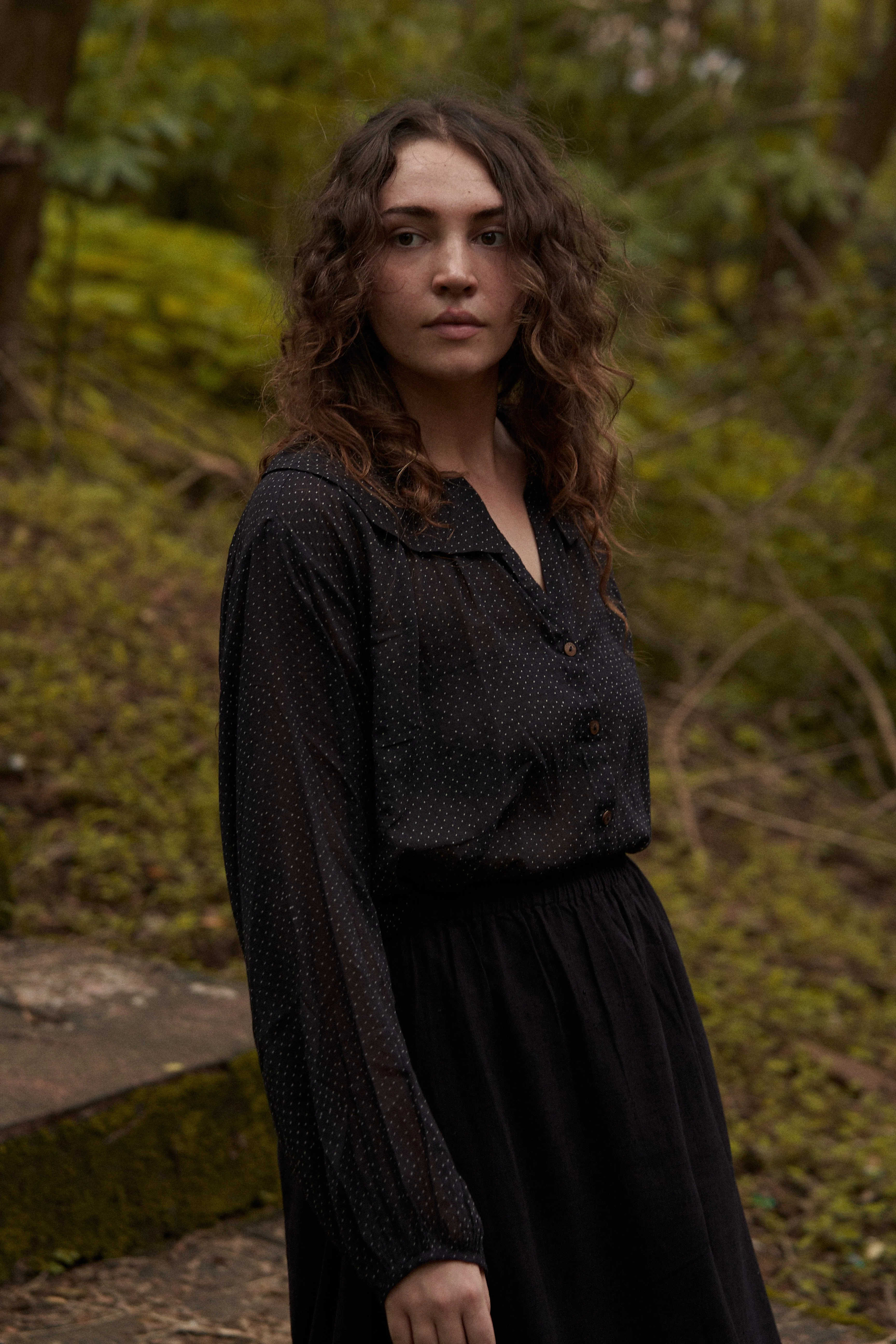 Easy polka everyday shirt