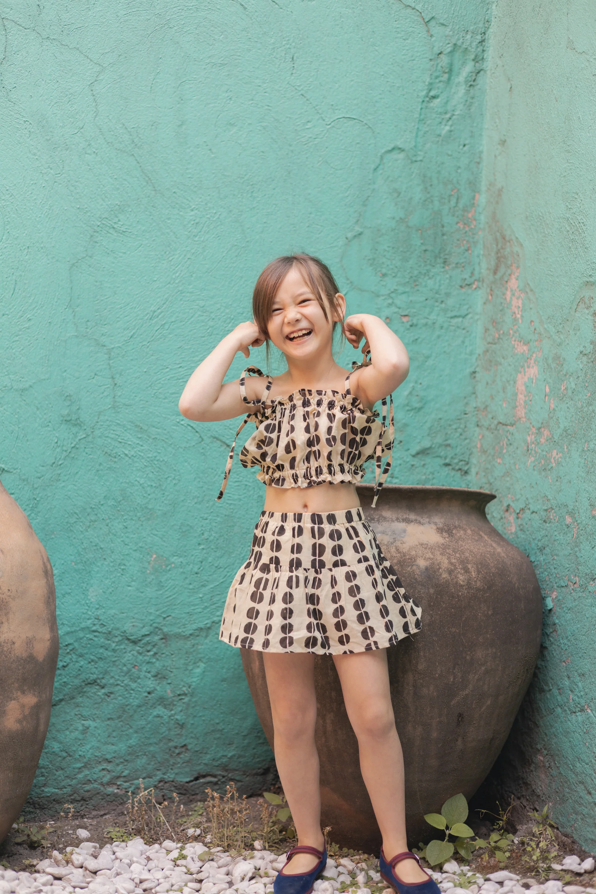 Polka Polka Had a Dot Skirt