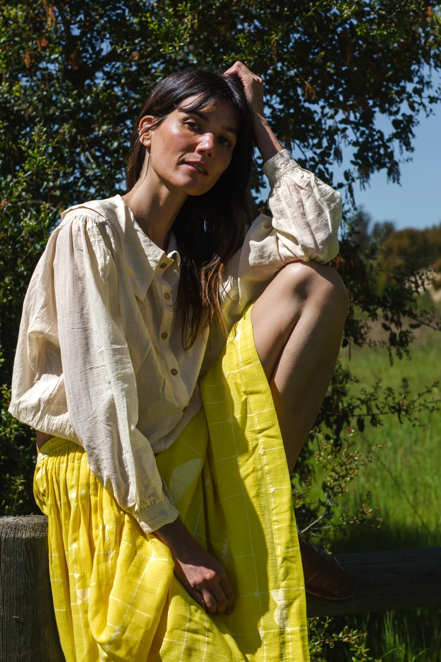 Vintage Bertha Blouse