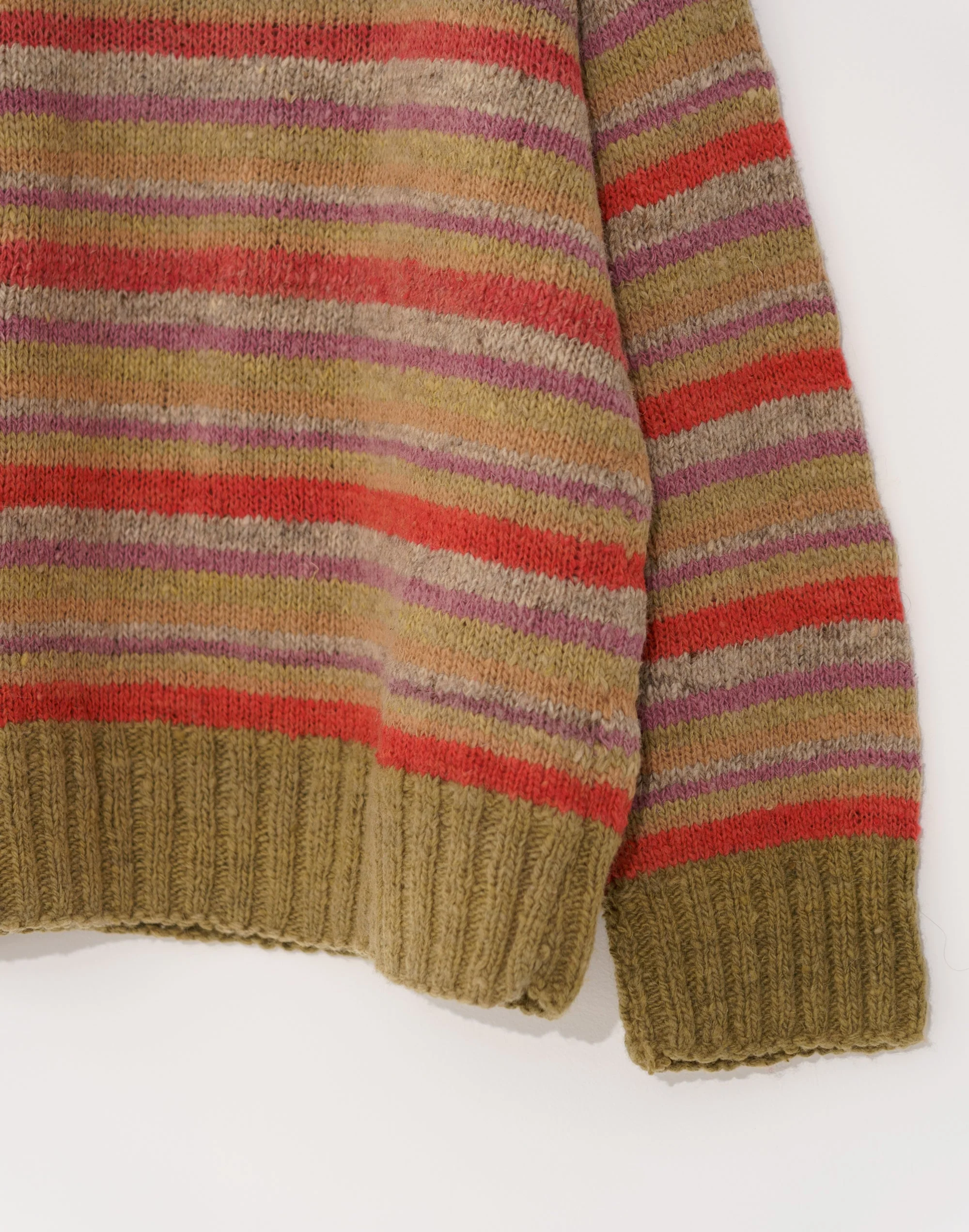 Striped Knit Sweater