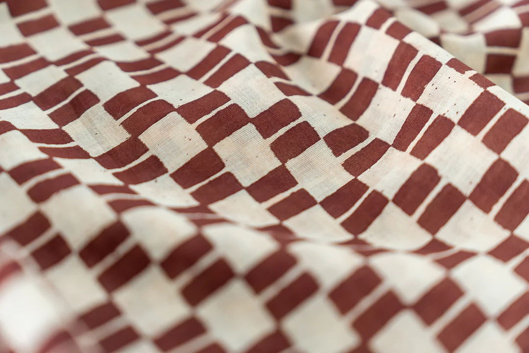 Brown Matchstick Artist Smock