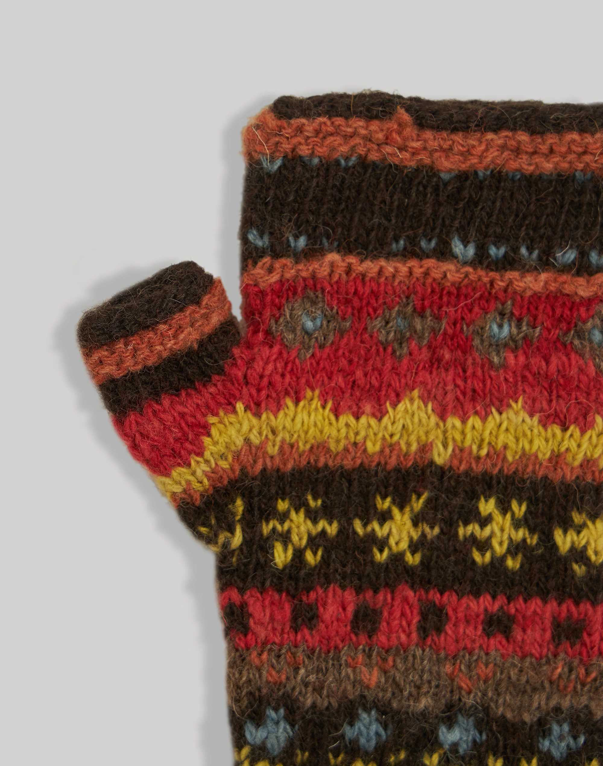 The Go-Go Handknit mittens