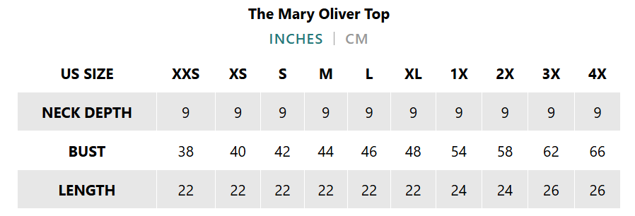 The Mary Oliver Top