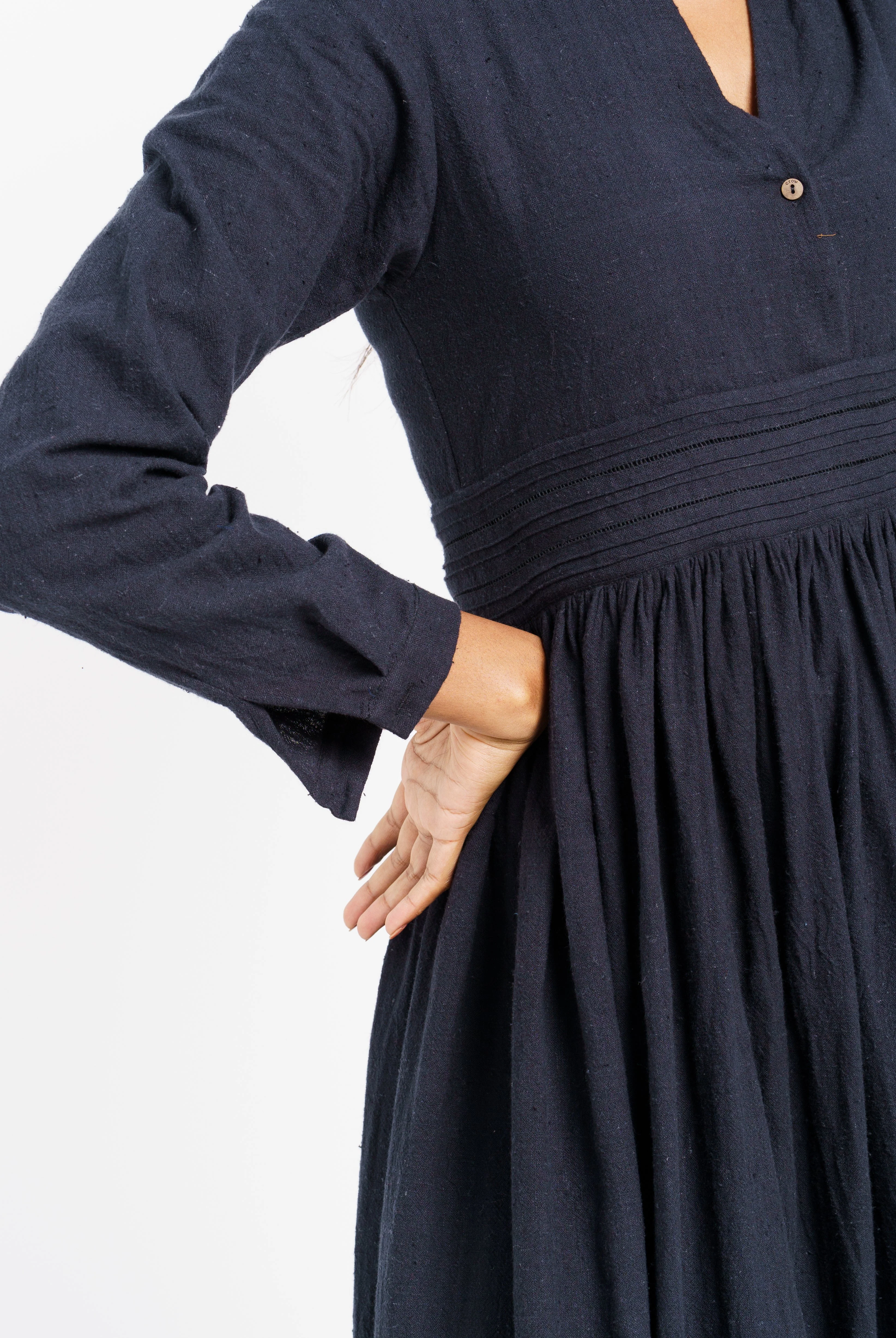 Fit and flare midi dress