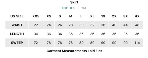 Antique Brown Pull On Skirt