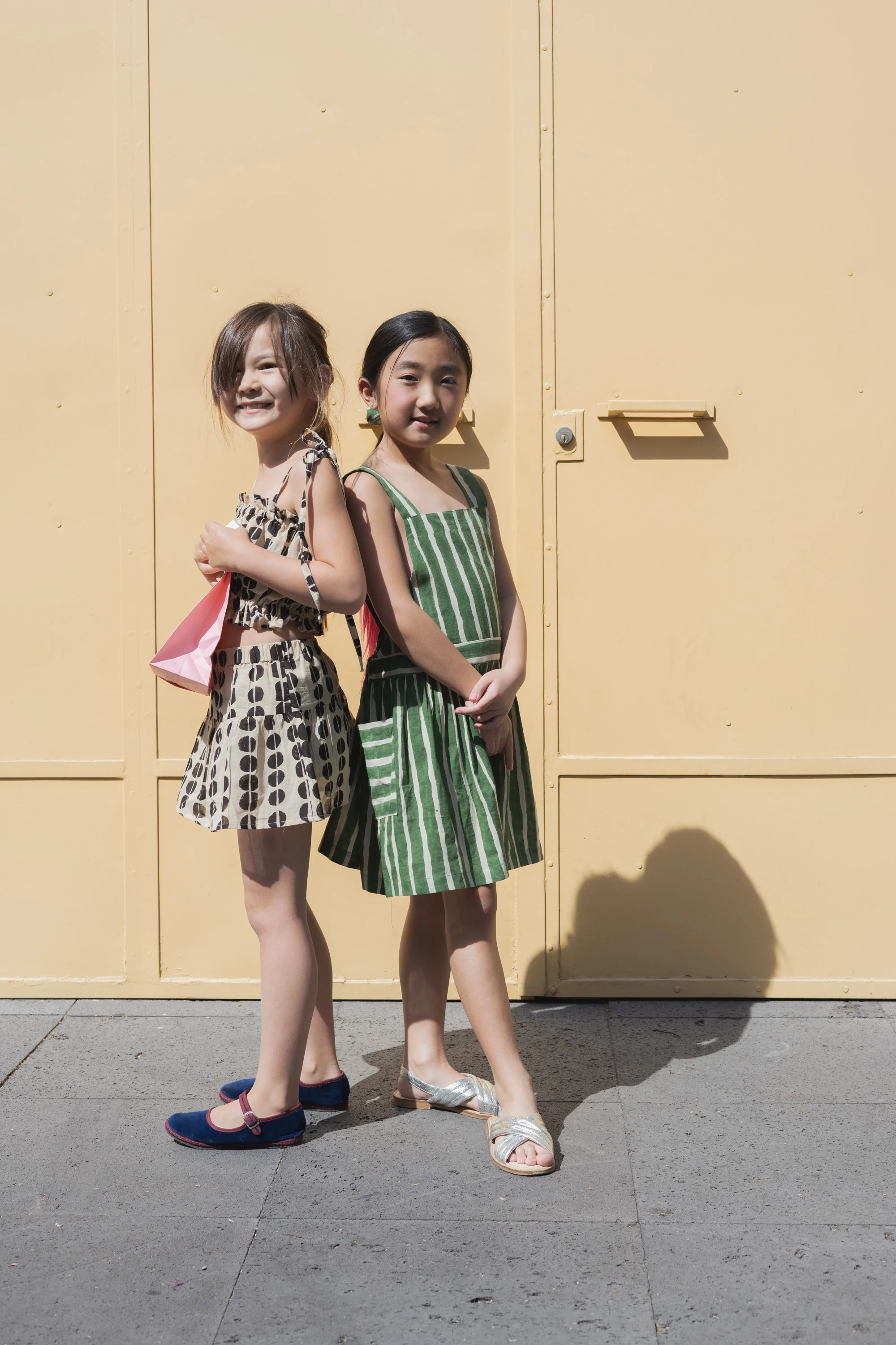 Green Striped Cali Dress