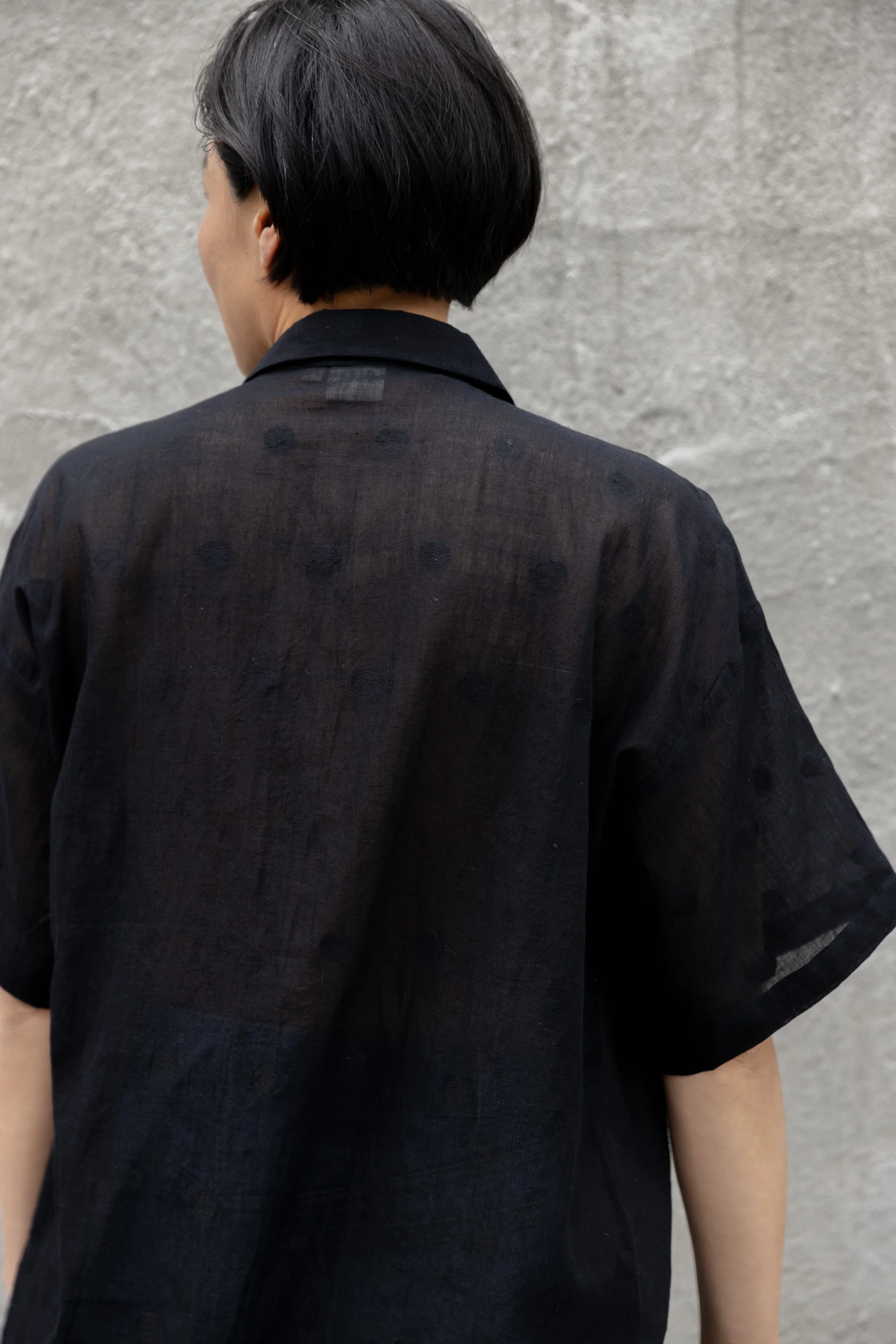 Black Checks Lounge Shirt