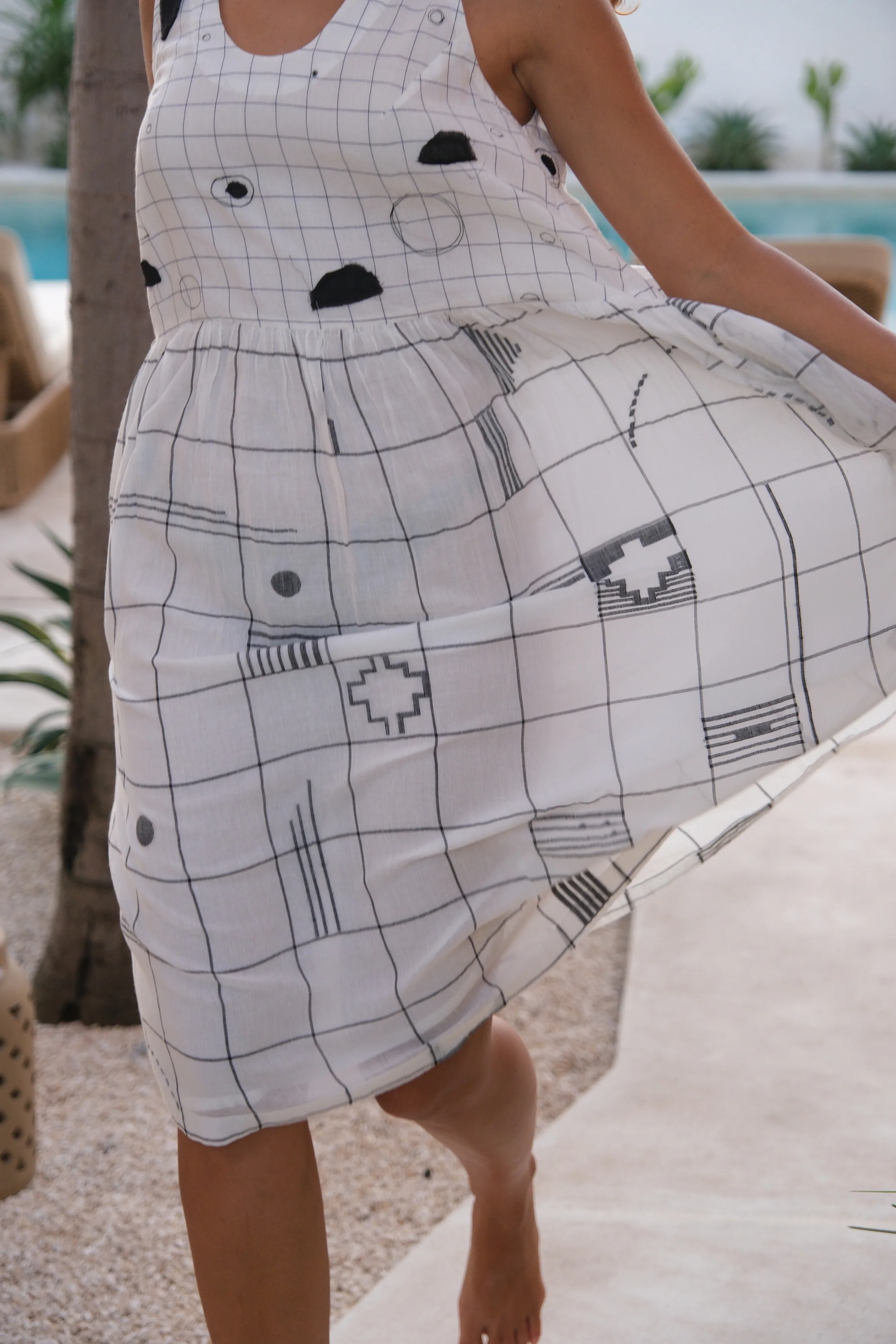 The Joan Check Dress