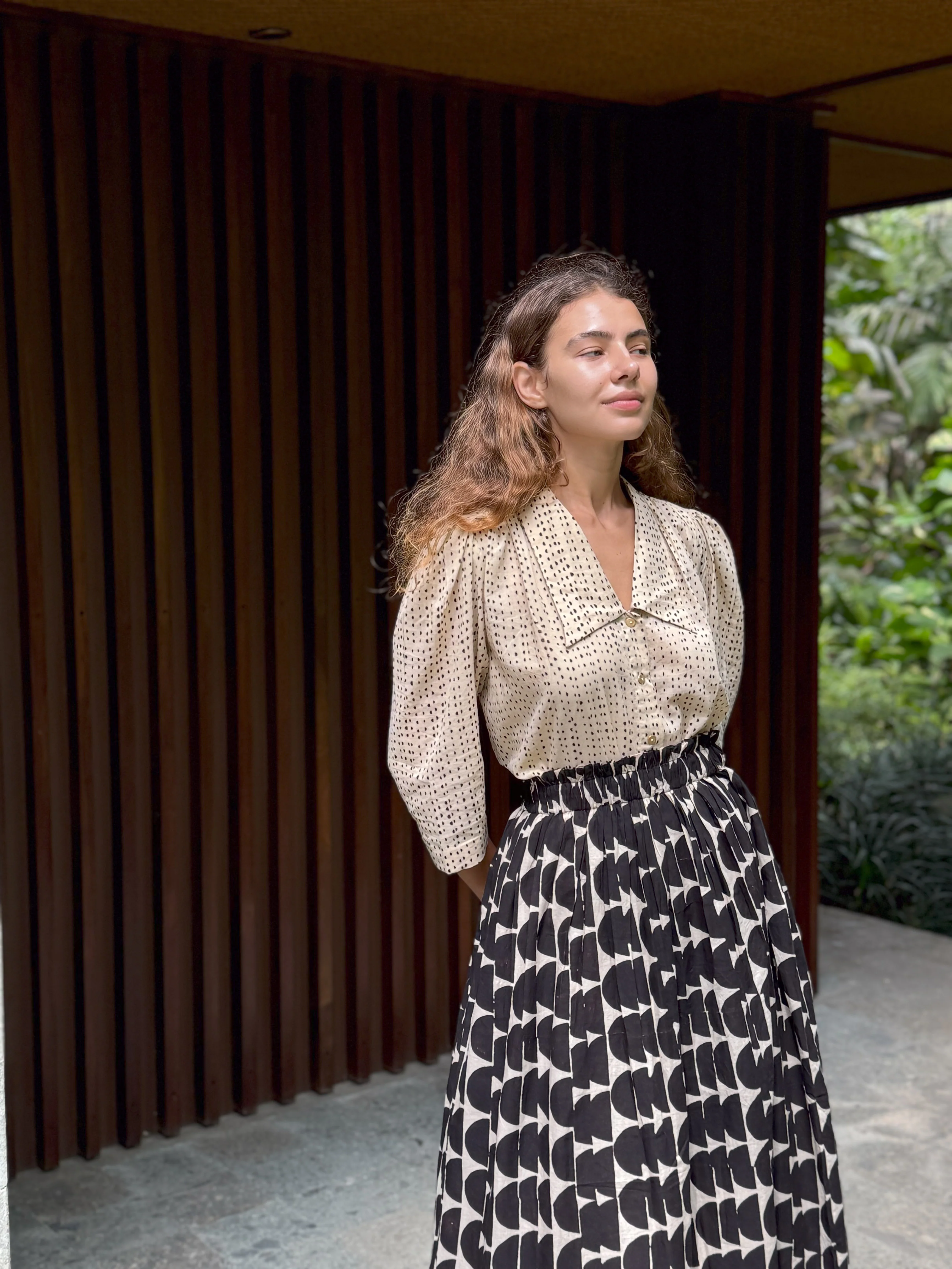 The Half Moons Black Skirt