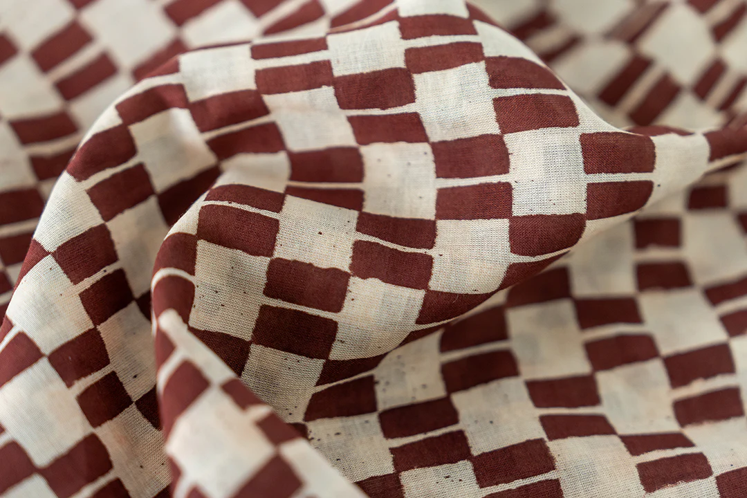 Brown Matchstick Artist Smock