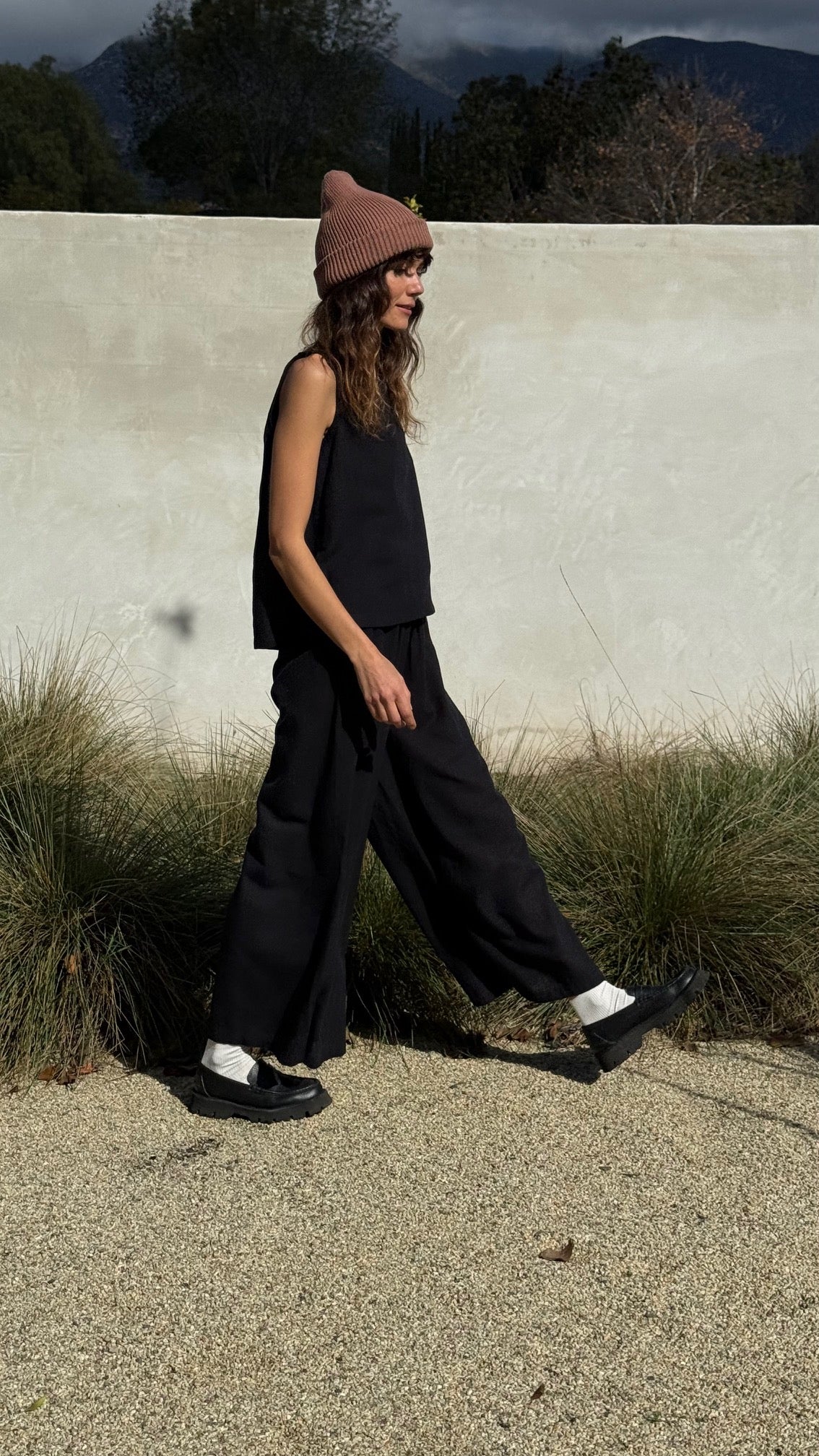 Easy black lounge set-Pant