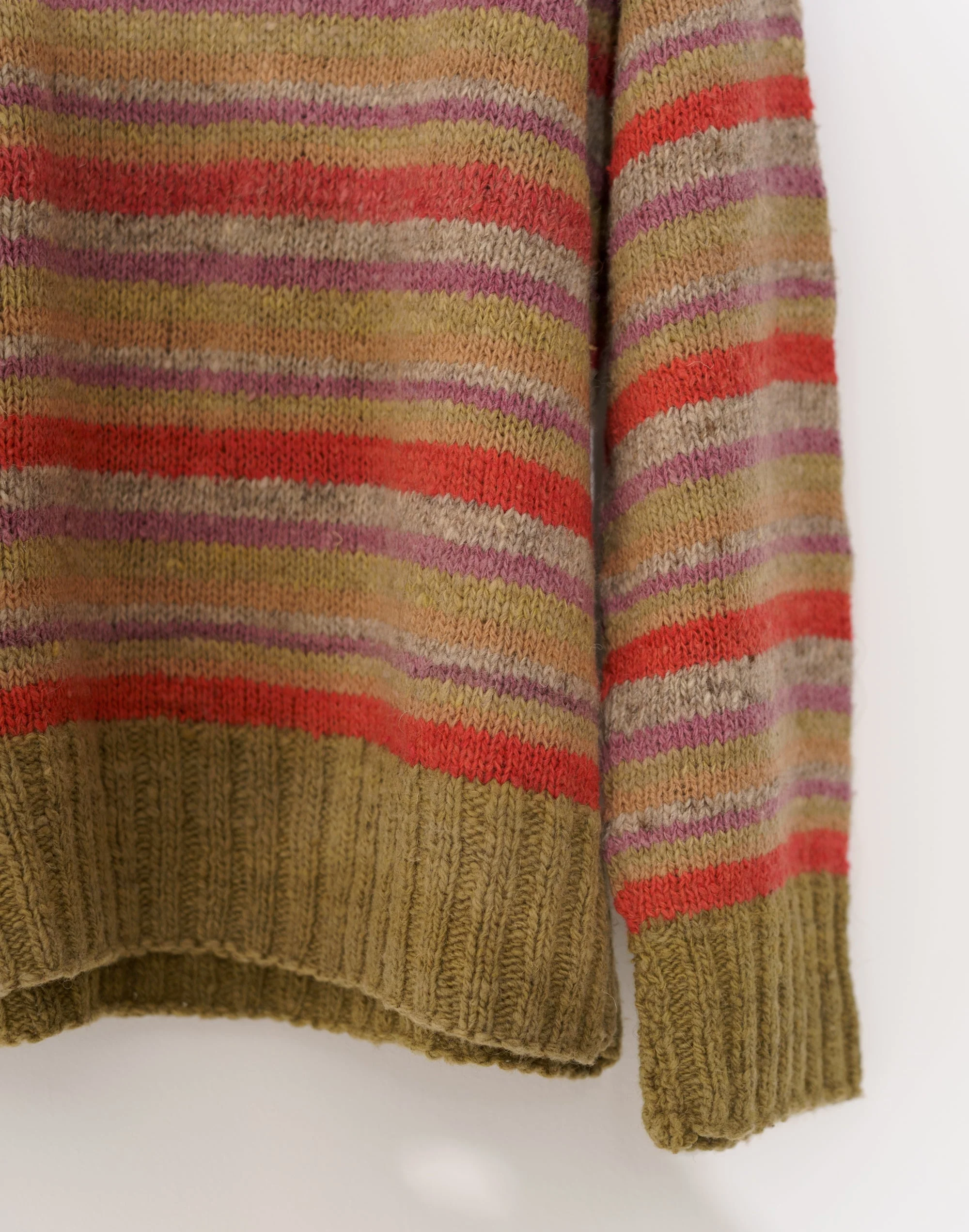 Striped Knit Sweater