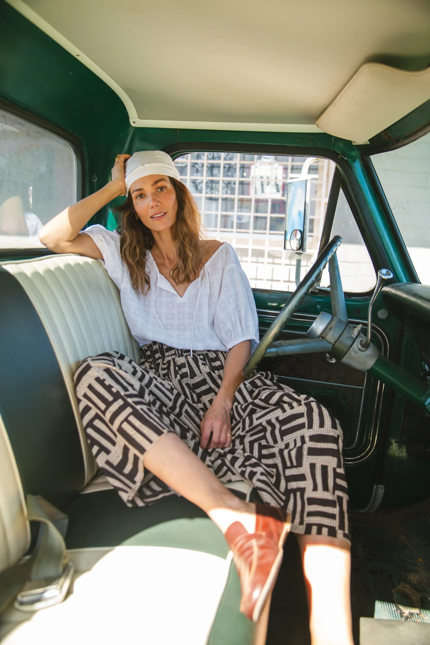 Brooklyn Striped Skirt