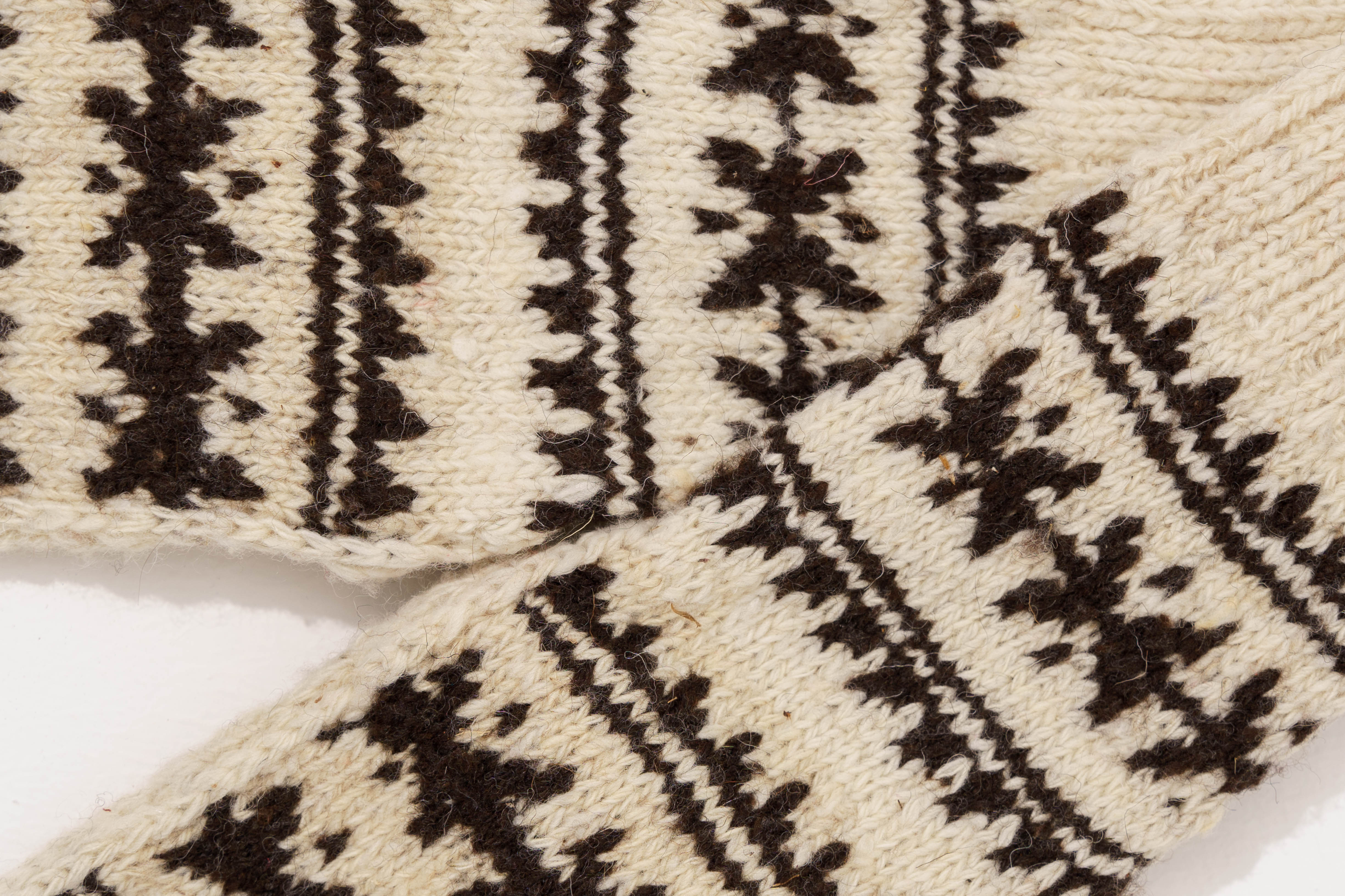 Monochrome Rustic Socks