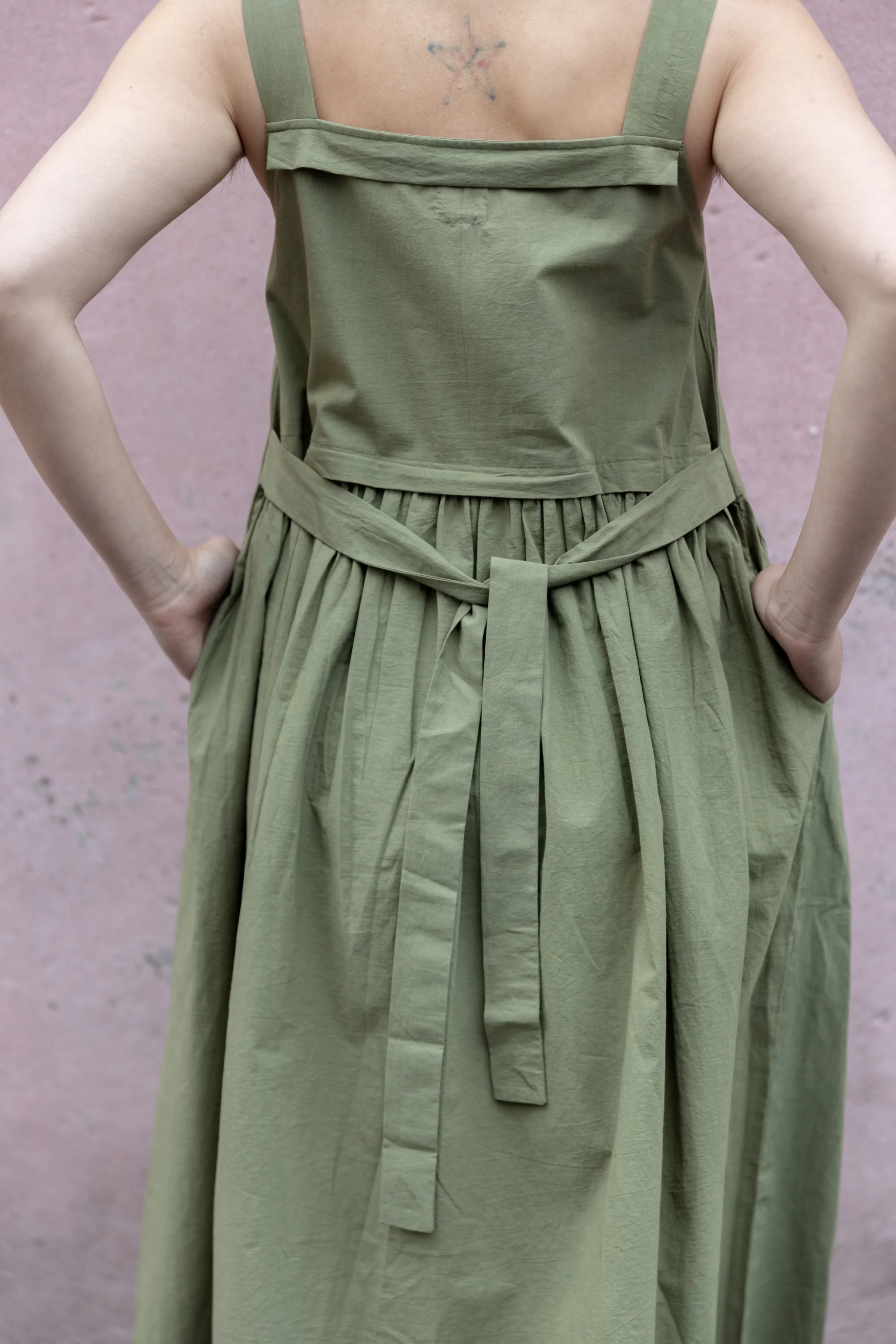 NY Olive Dress