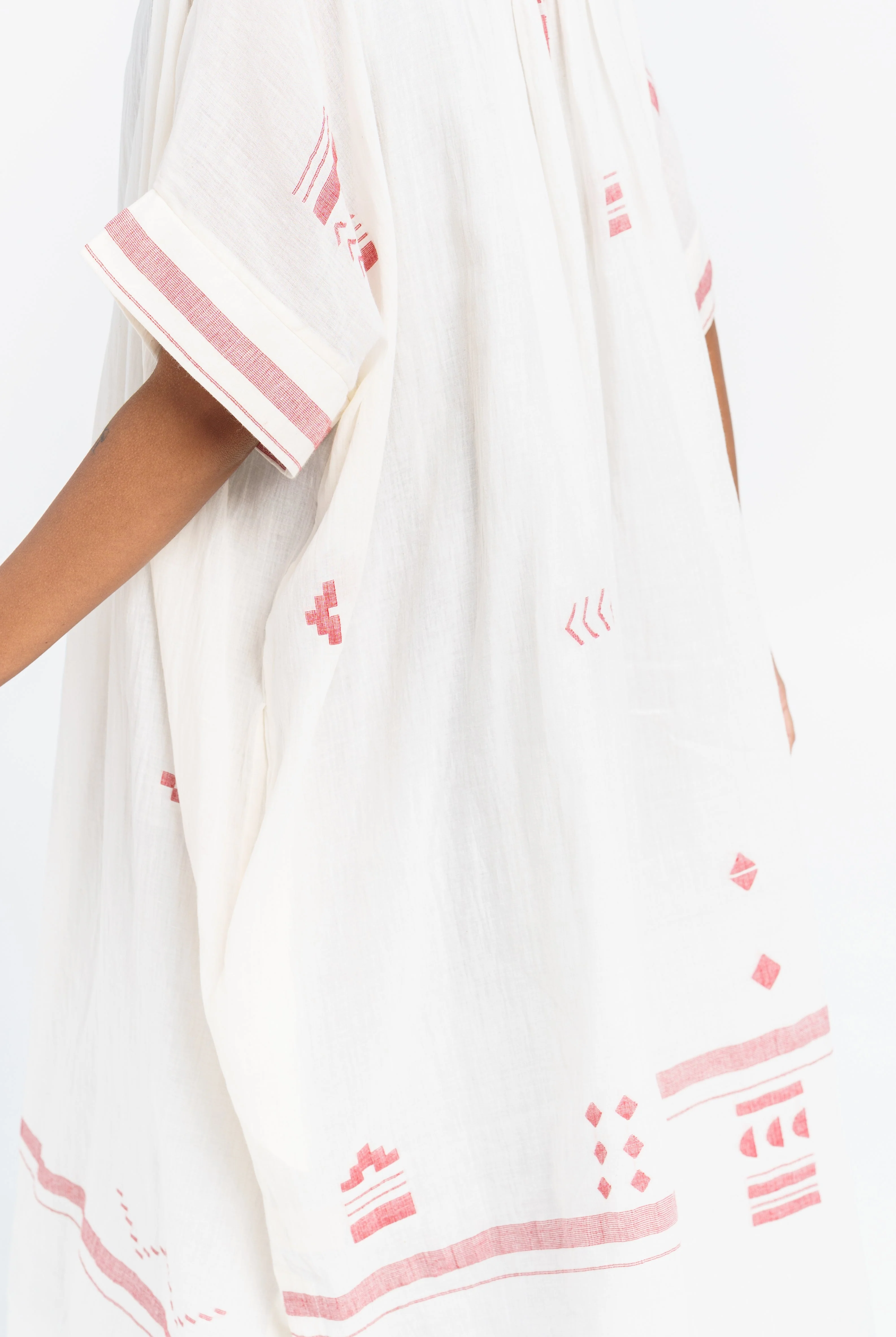 Oversized long shirt dress