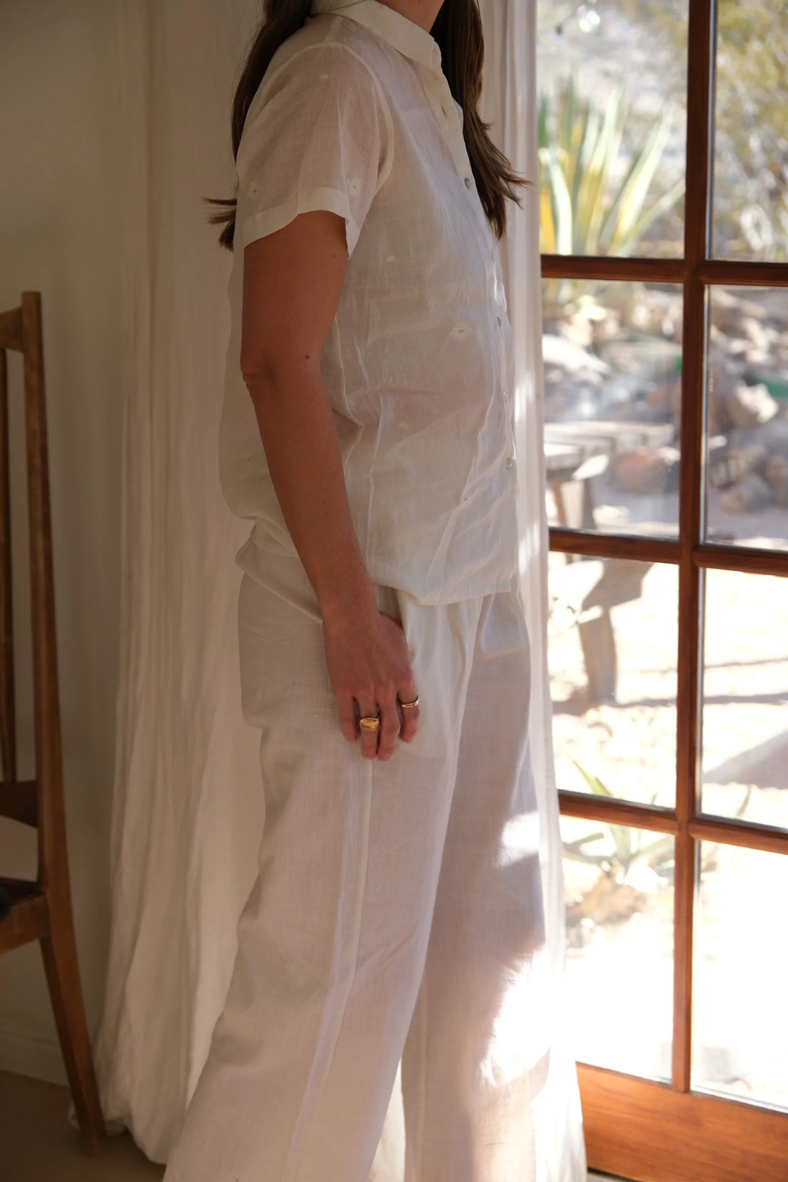 Classic Night Suit-Shirt