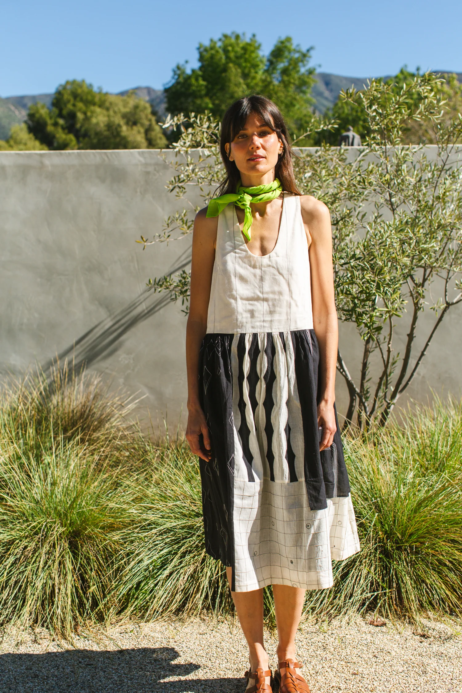 Lime Green Sorbet Bandana