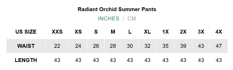 Radiant Orchid Summer Pants