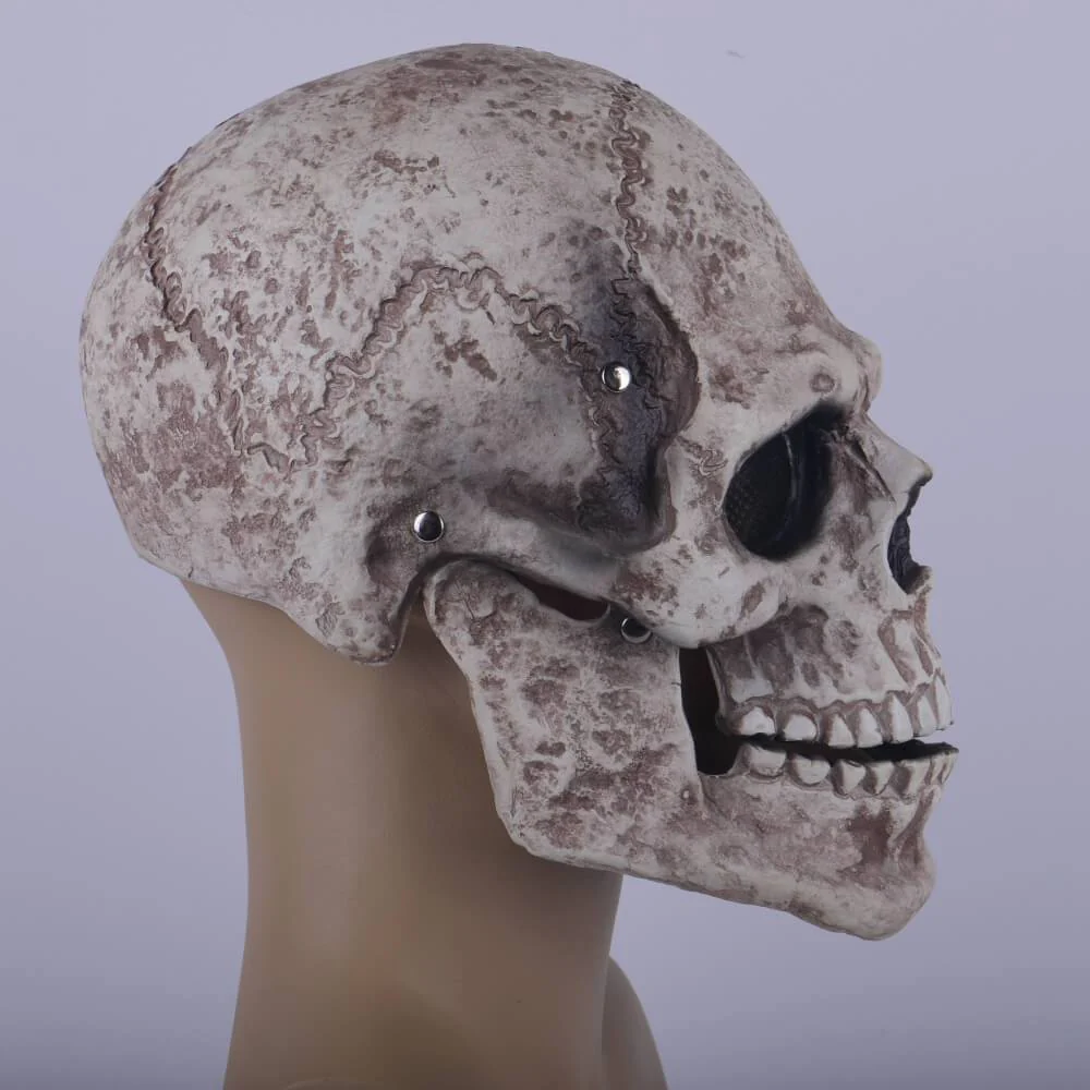 2021 Halloween Horrible Mask Skull Skeleton Cosplay Latex Helmet