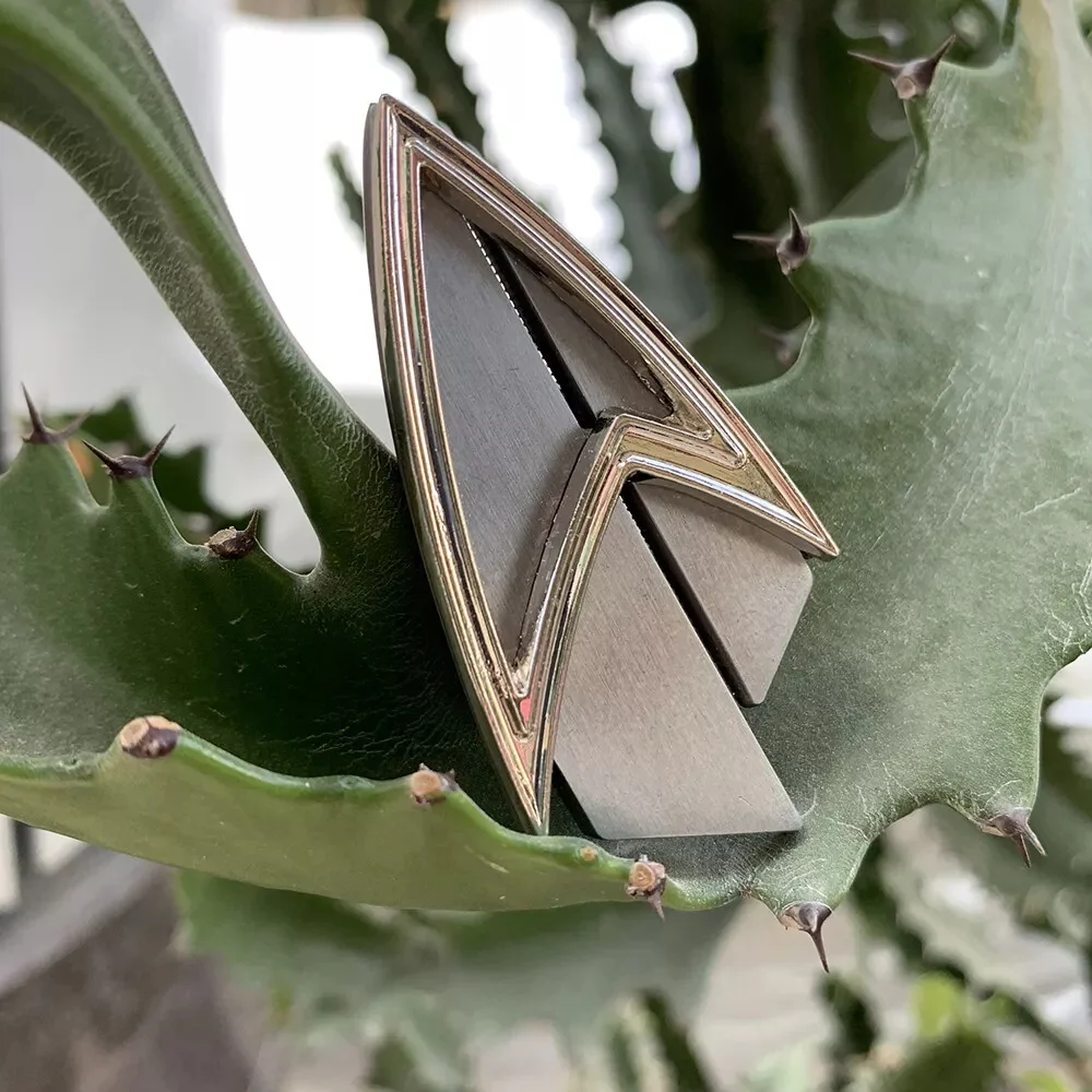 Star Trek Picard Admiral JL Pin The Next Generation Communicator Pin Brooches Halloween Cosplay Props