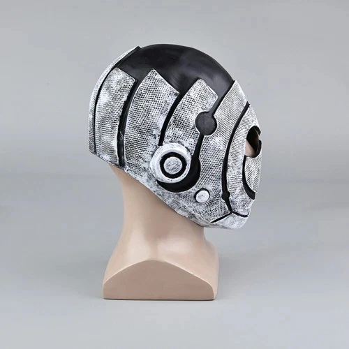 Murderbot Diaries Cosplay Mask Full Head Halloween Masquerade Helmet Props Latex