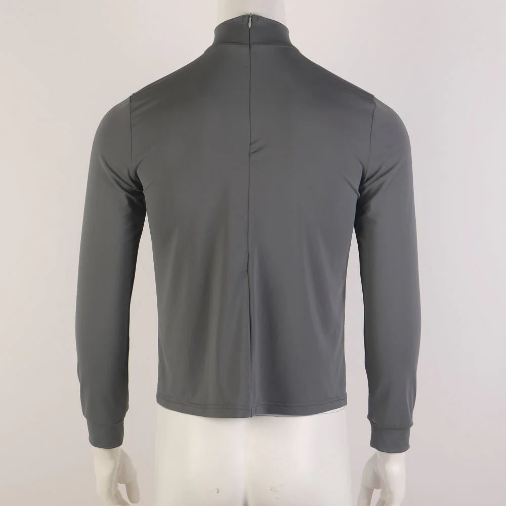 Star Trek First Contact Gray Undershirt Deep Space Nine Picard Sisko Uniforms Halloween Cosplay Costume Prop
