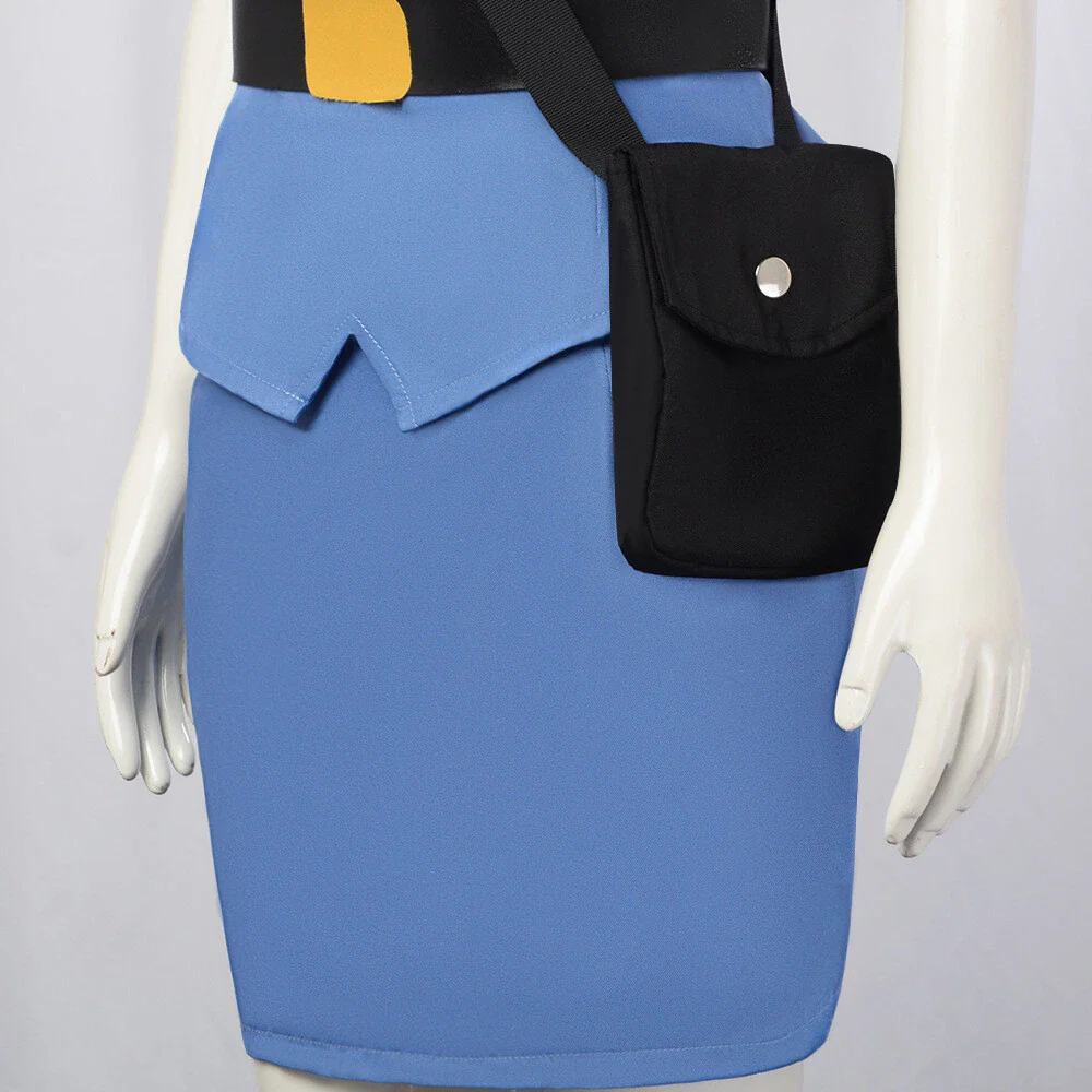Pocket Monster Officer Jenny Uniform Dress Hat Cosplay Costume Halloween Suits
