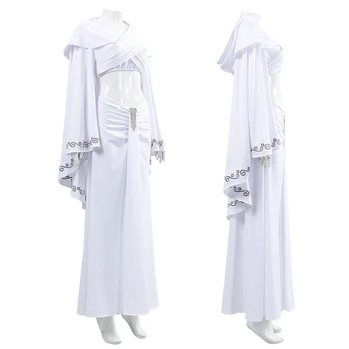 Cosplay Star Wars Padmé Amidala Court Dress Halloween Carnival Costumes Suits