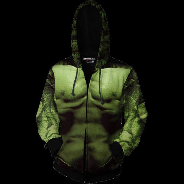 2019 Avengers: Endgame Bruce Banner Hoodie Hulk Cosplay Costume Sweatshirts Jacket Coat Avengers Dressed Halloween Party