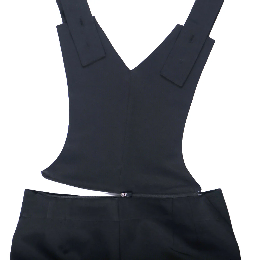 Cosermart Star Trek The Next Generation TNG Premier Line Uniform Pant Bib Pants Rompers Halloween Cosplay Costume