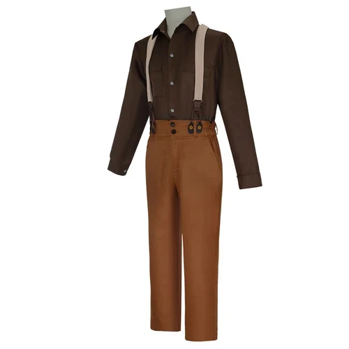 Cosplay Titanic Jack Dawson Shirts Overall Costumes Halloween Carnival Suits