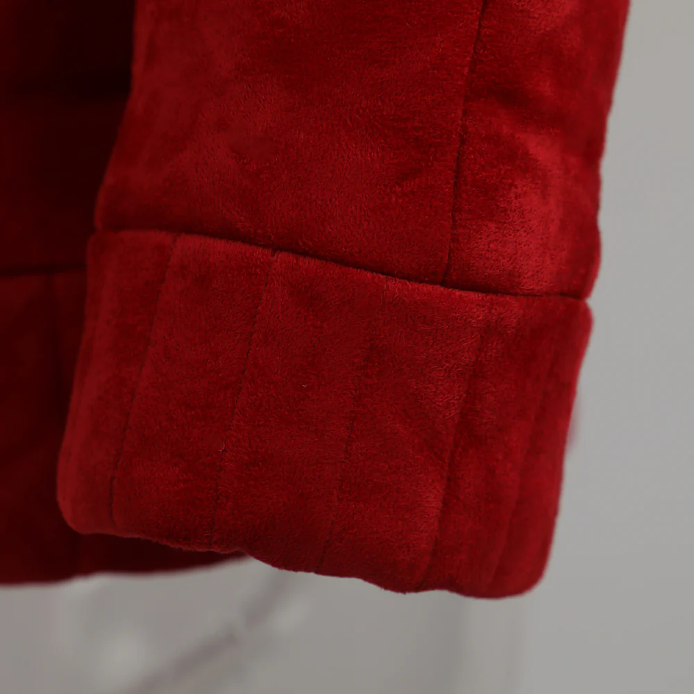 Cosermart Star Trek The Next Generation TNG Captain Picard Duty Uniform Jacket TNG Red Costume Halloween Cosplay Costume