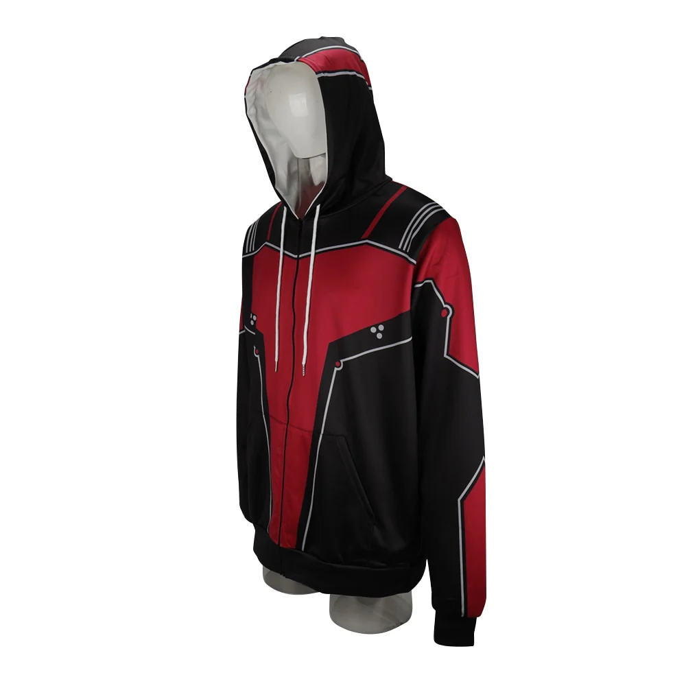 2019 Movie Avengers: Endgame Antman Hoodies Cospaly Jacket Sweatshirt Coat Adult Halloween Party