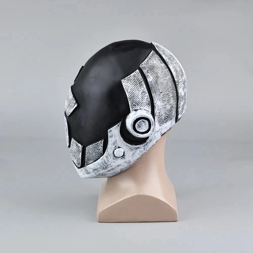 Murderbot Diaries Cosplay Mask Full Head Halloween Masquerade Helmet Props Latex