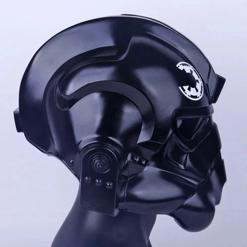 Star Wars TIE Victor 2 Fighter Pilot Helmet Halloween Full Head Masks Props PVC